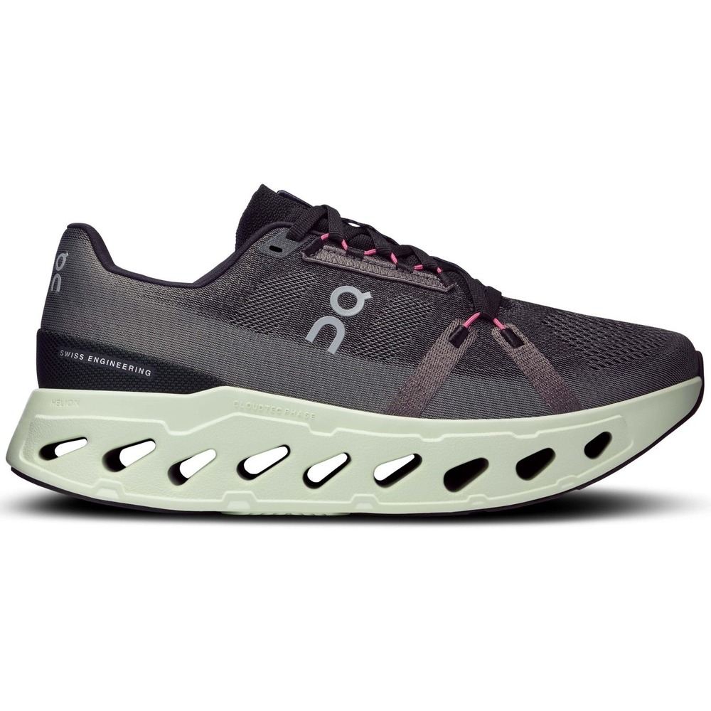 On Running CloudEclipse Running Shoes‎ Gray Rock Lime Mens 11 UK 10.5 EU 45